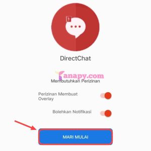 cara membuat gelembung chat whatsapp